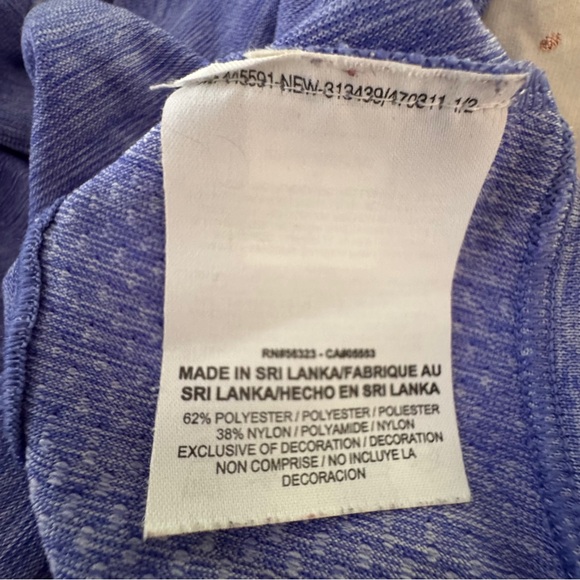 Nike Dri Fit Purple Heathered Short Sleeve Running Training‎ Tee Shirt Women’s S - Picture 5 of 7